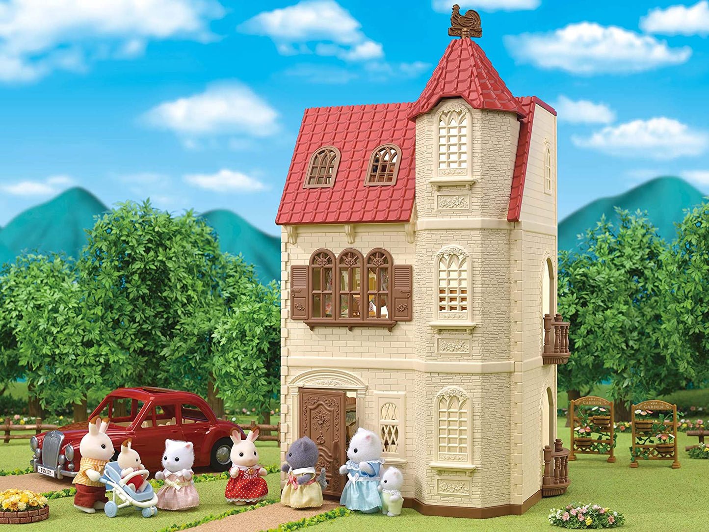 Sylvanian Families 5493 - Casa de bonecas Red Roof Tower
