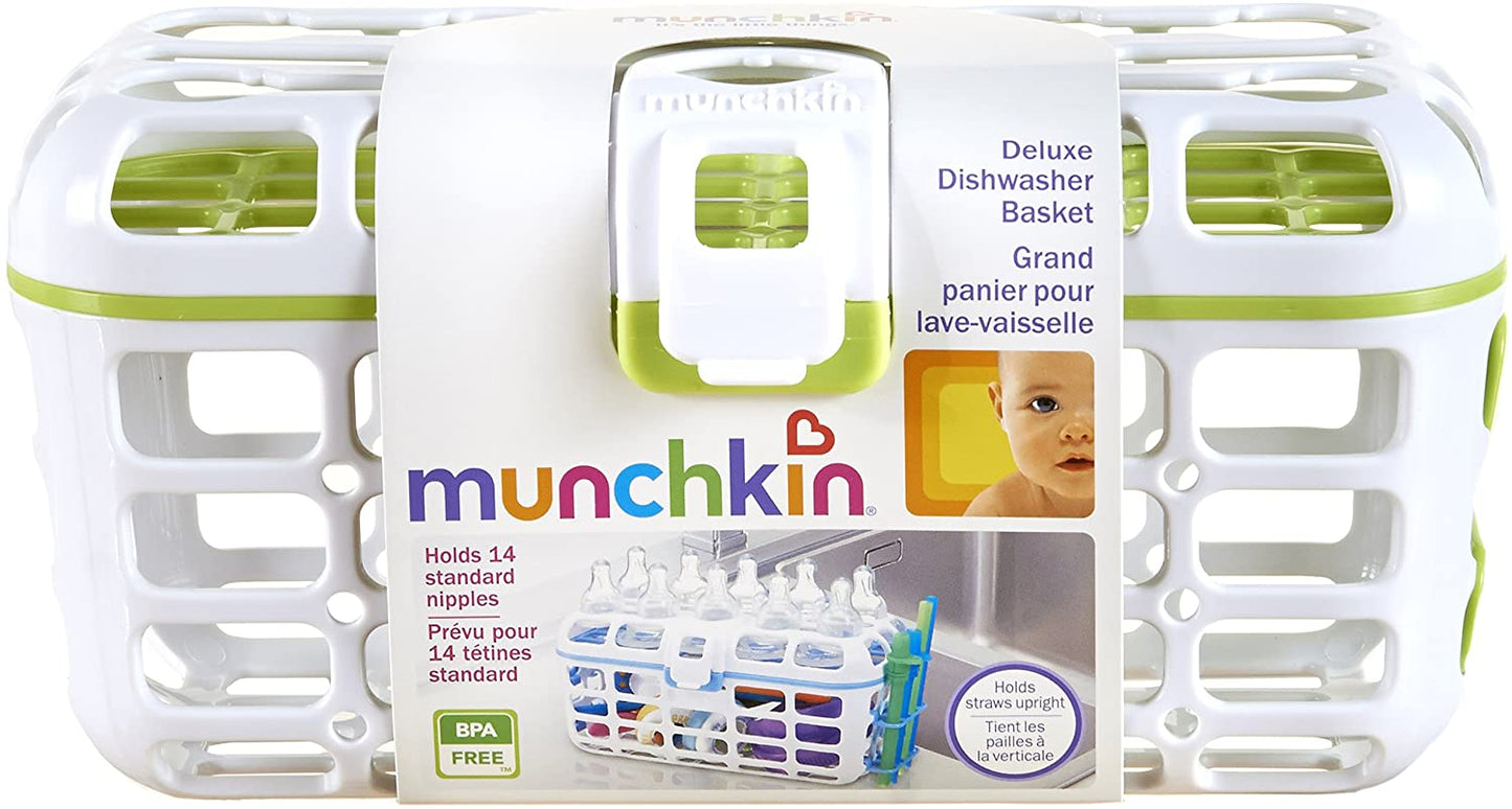 Munchkin - Cesta Deluxe para lava-louças - As cores podem variar