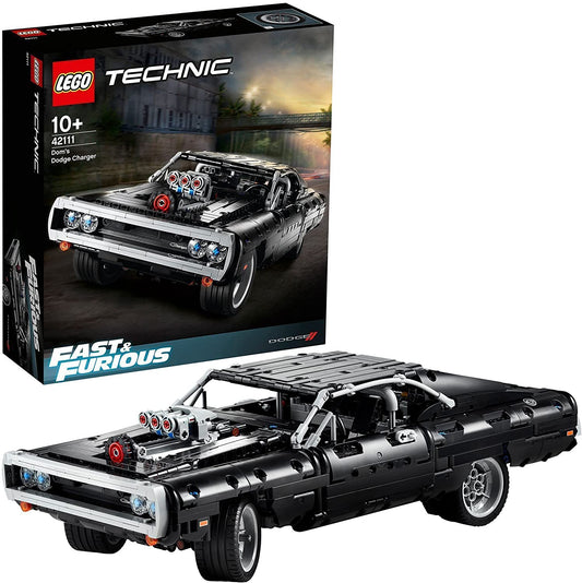 LEGO 42111 - Modelo de carro de corrida Technic Fast & Furious Dom's Dodge Charger