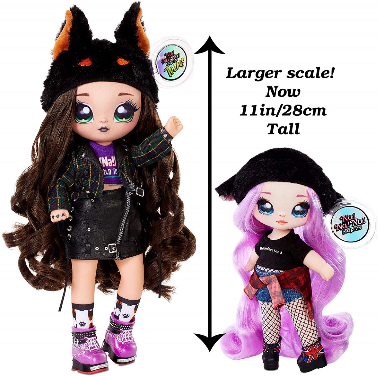 Na! Na! Na! Boneca surpresa adolescente rebelde