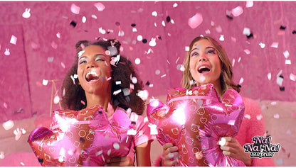 NA! NA! NA! SURPRISE ULTIMATE SURPRISE BLACK BUNNY Novo inclui boneca fashion com cabelo escovado, roupas e acessórios de grife