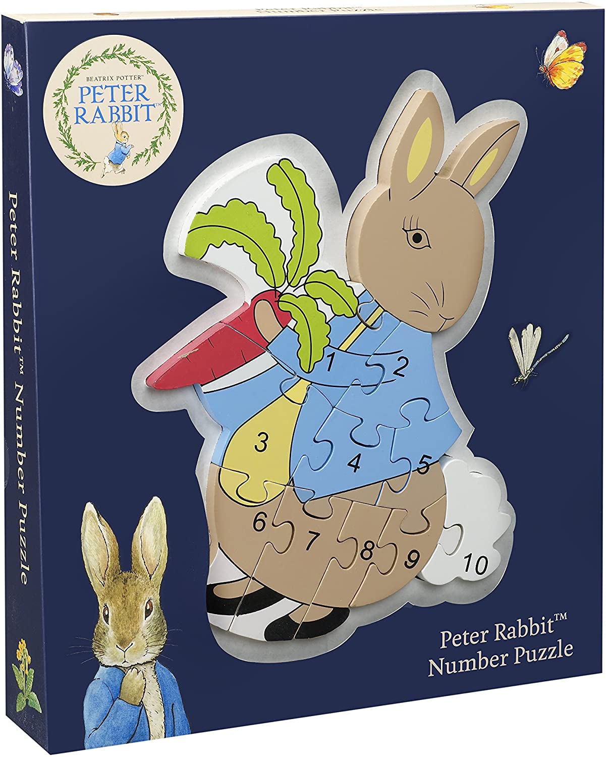 Orange Tree Toys Peter Rabbit Number Puzzle – Anne Claire Baby Store
