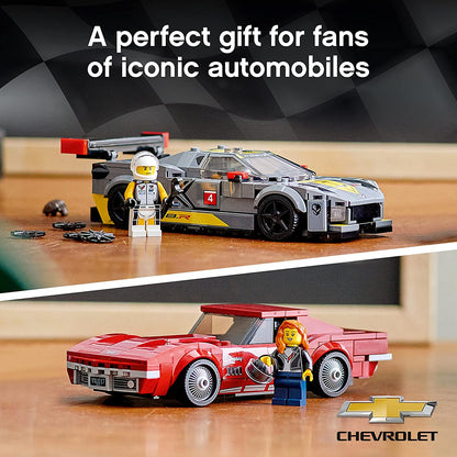 LEGO 76903 - Carro de corrida Chevrolet Corvette C8.R dos campeões da velocidade