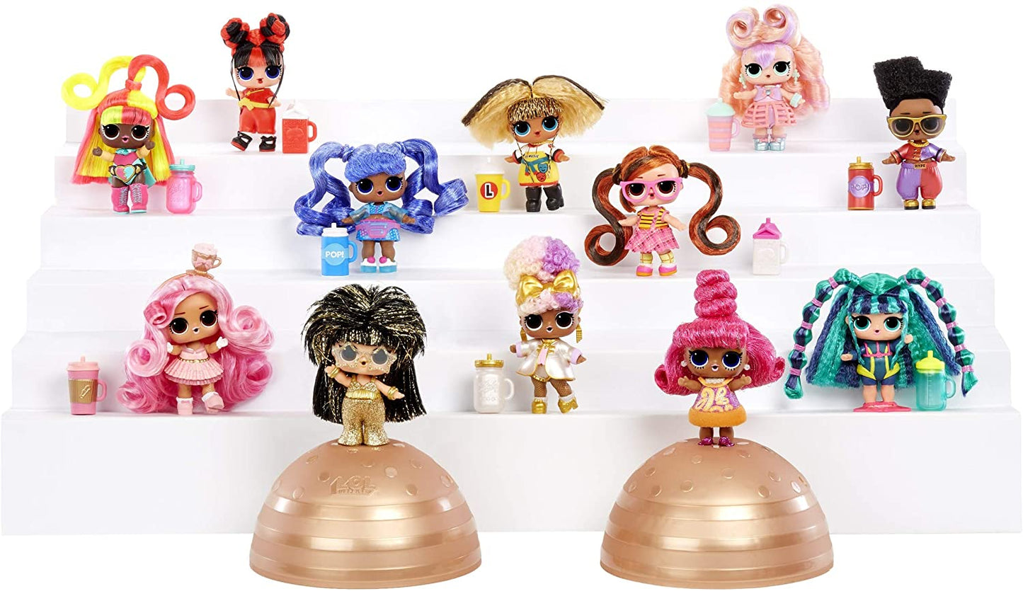 L.O.L Hairvibes Dolls with 15 Surprises and Mix & Match Hair Pieces, Multi