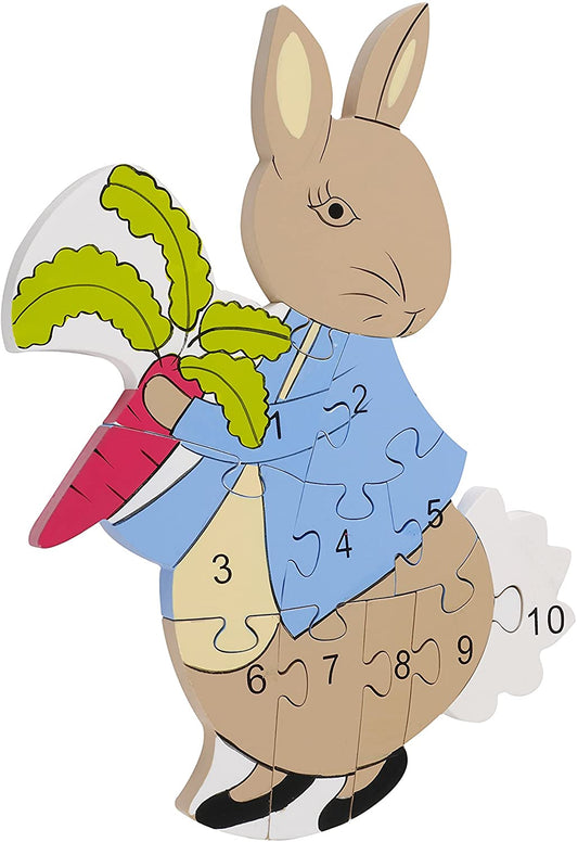 Orange Tree Toys Peter Rabbit Número Puzzle