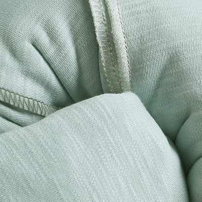 manduca Sling > Envoltório de bebê elástico e porta-bebês < Produto de algodão orgânico certificado GOTS para bebês, adequado para recém-nascidos e bebês desde o nascimento até 15 kg (hortelã/verde, 5,10m x 0,60m)