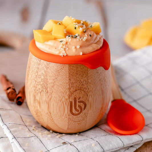 Bamboo Vaso Infantil de Bambú para Niños - Vaso de Bambú para Bebé 150ml