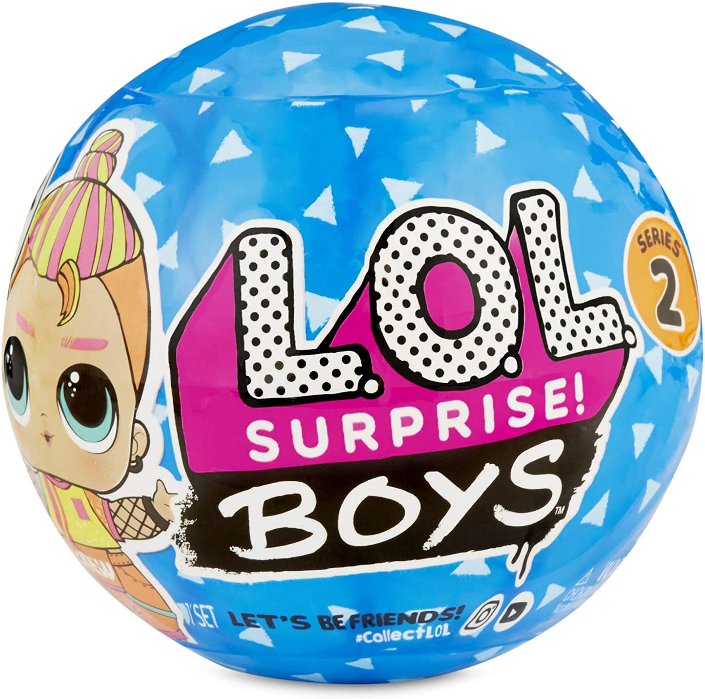 L.O.L. Surprise! 564799E7C Boys Series 2 Doll with 7 Surprises, Multi