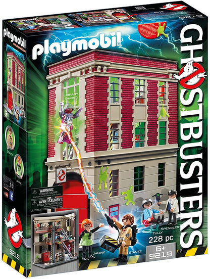 Playmobil 9219 Ghostbusters Quartel de Bombeiros