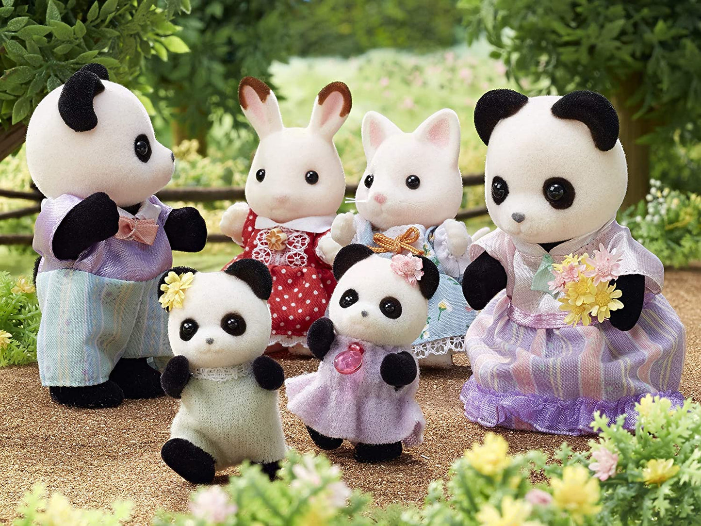 Sylvanian Families 5529 - Familia Pookie Panda