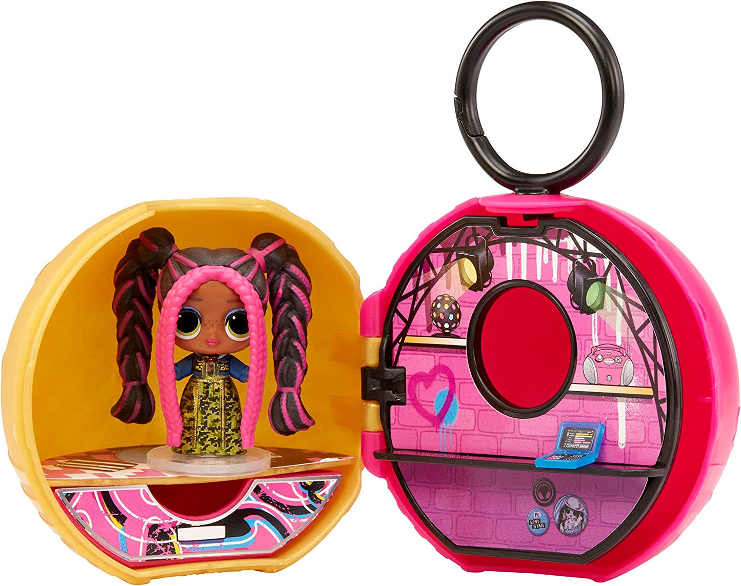 L.O.L. Surprise! Mini Boneca Mudança de Cor com Suporte e Acessórios - 5 Surpresas- 4+