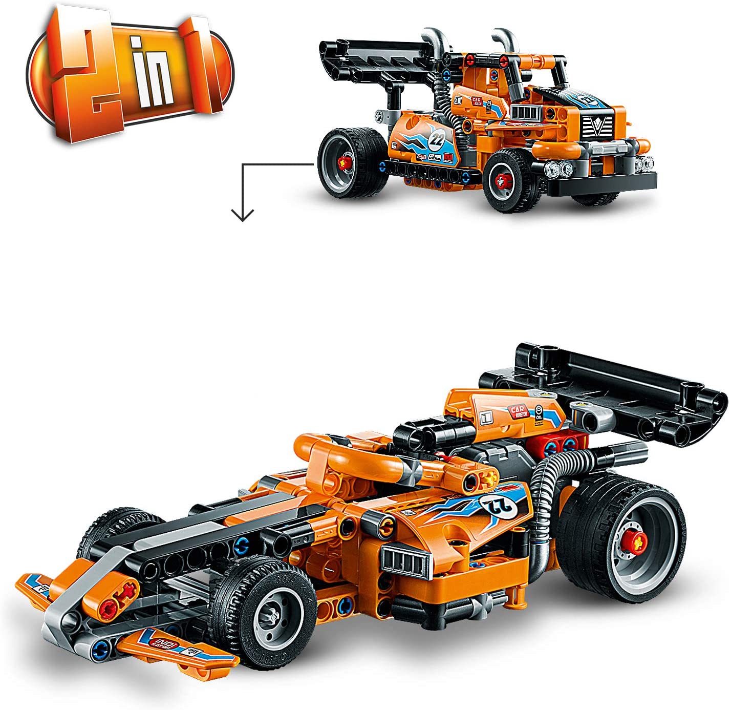 Lego Technic Race Truck 42104 Lego 42104 Amazon LEGO Technic Race