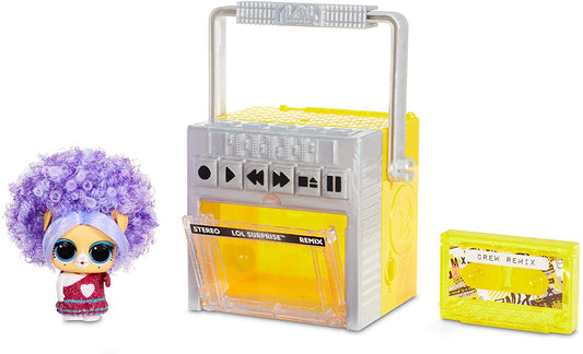 LOL Surprise Remix Pets - 9 sorpresas con cabello real, accesorios y letras de canciones sorpresa