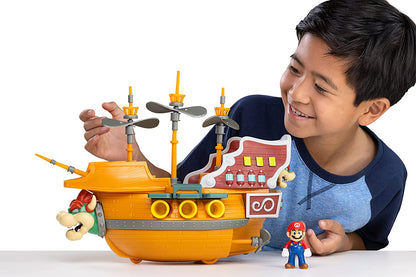 Super Mario Deluxe Bowser's Airship Playset