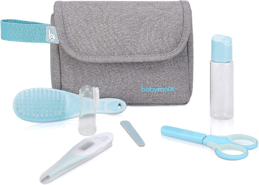Babymoov - Kit de Cuidados para Bebê Recém-nascido - 6 Peças - Cinza