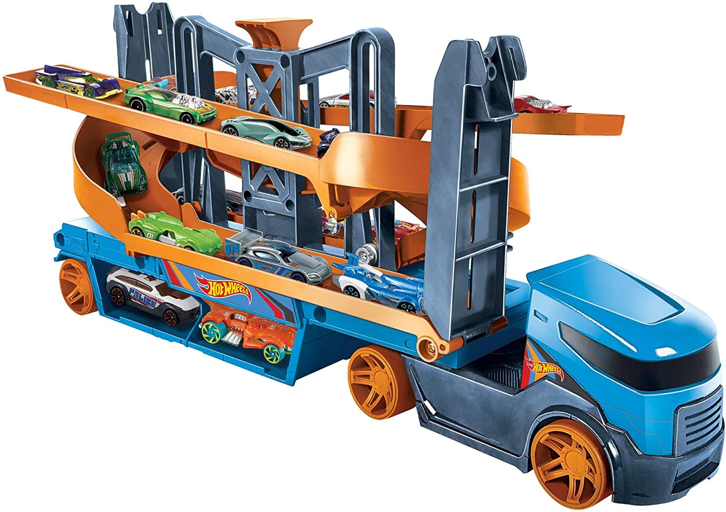 Transporte de elevación y lanzamiento de Hot Wheels