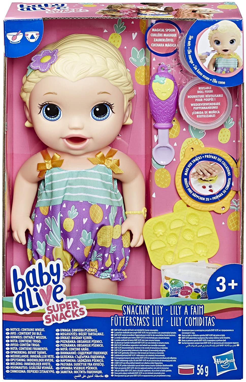 Baby Alive - Super Lanches Snackin' Lily Baby