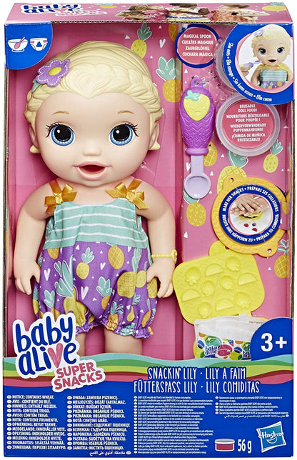 Baby Alive - Super Lanches Snackin' Lily Baby