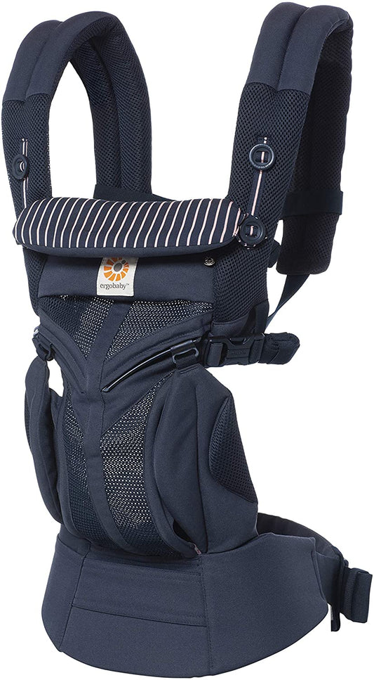 Ergobaby Omni 360 Cool Air Mesh Canguru 4 Posições (Pink Stripes)