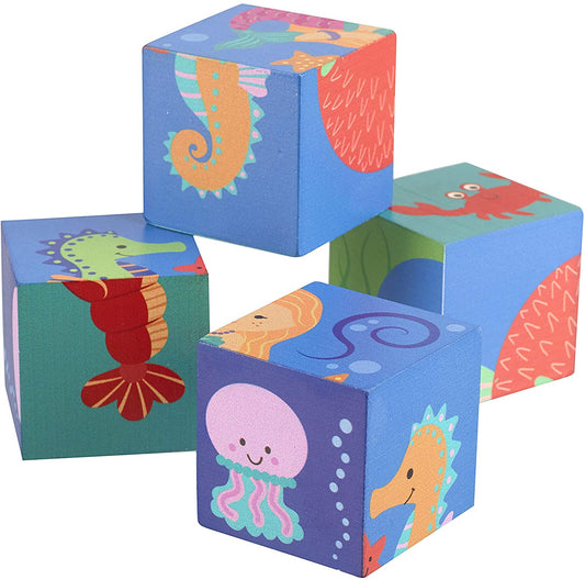 Orange Tree Toys Bloques de construcción Sea Life