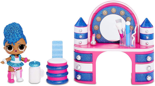 L.O.L. Surprise!  Furniture Backstage with Independent Queen & 10+ Surprises, Multi