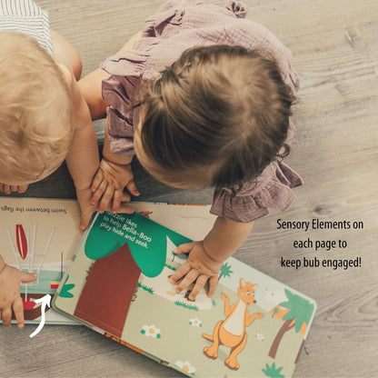 Mizzie - Livro para bebês, toque e sinta - Be active