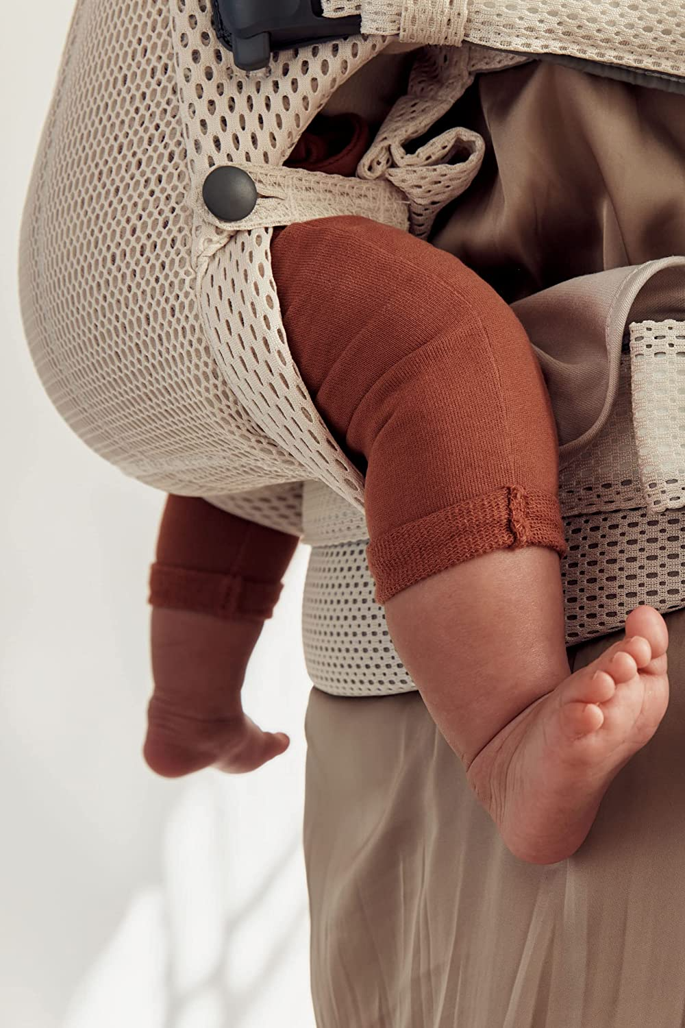 BabyBjörn Harmony, Canguru Porta Bebês, 3D Mesh, Creme BabyBjörn Harmony, Canguru Porta Bebês, 3D Mesh, Creme