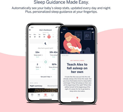 Nanit Pro Monitor de Bebê Inteligente com Suporte de Chão