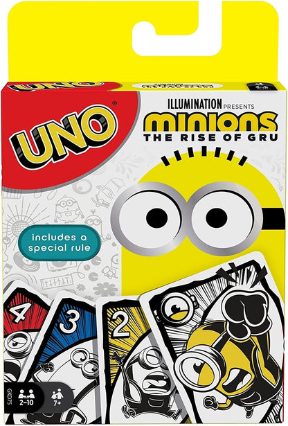 Mattel Games GKD75 Uno Minions Jogo de cartas