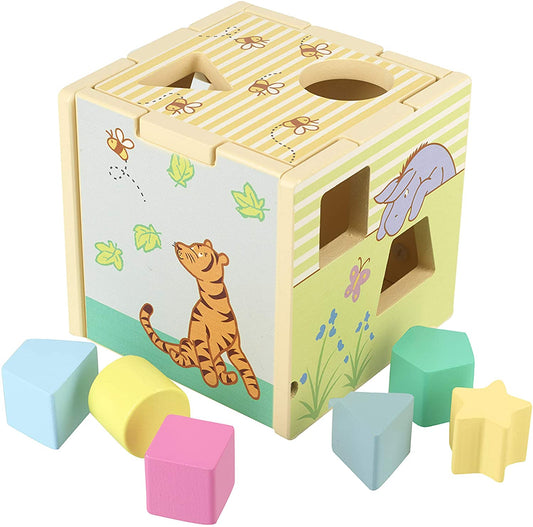 Orange Tree Toys Clasificador clásico de formas de Pooh