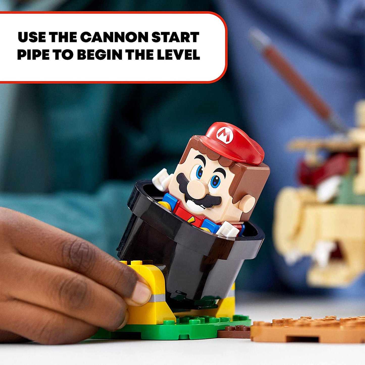 LEGO 71391 - Conjunto de expansão de dirigível de Super Mario