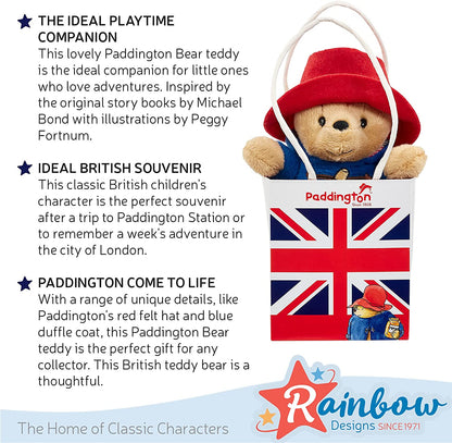 Rainbow Designs - Brinquedo macio oficial do urso da Paddington