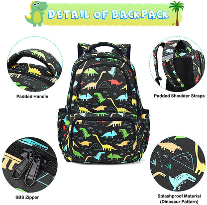 SAMIT -  Kit de Mochila Dinossauros 3 peças
