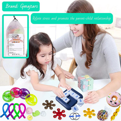 Gmajtars Fidget - Brinquedos sensoriais para adultos e crianças
