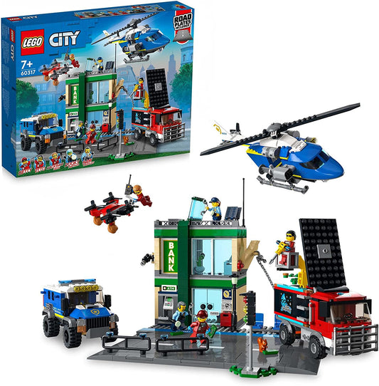LEGO - Kit de construção modular, Lojas de Brinquedos, Barbearia, Hotel e  Discoteca para a cidade 60380, LEGO CITY