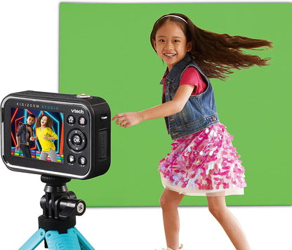 VTech KidiZoom Studio Câmera de Vídeo para Crianças com Jogos Divertidos - Azul