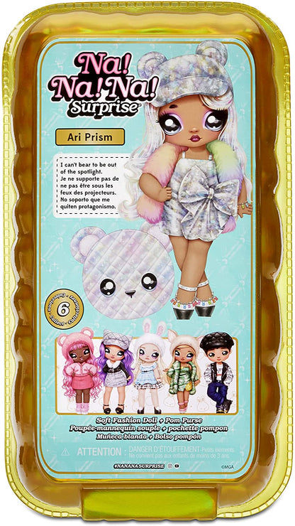 Na! Na! Na! Surpresa 2 em 1 Pom Doll Glam Série 1 - Ari Prism