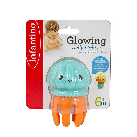 Infantino Brinquedo Sensorial de Banho Gelatinoso com Luz