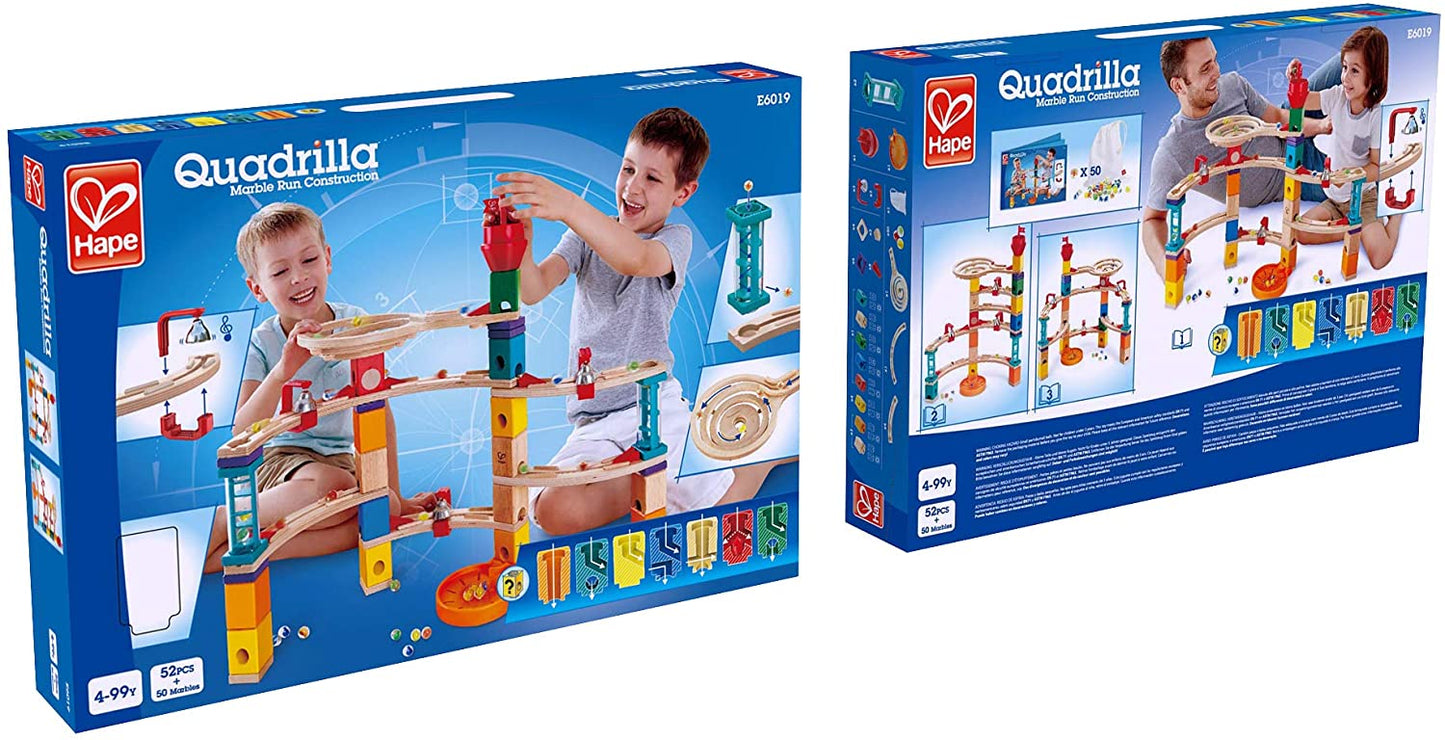 Hape E6019 Quadrilla Castelo Escape Corrida de Bolinhas de Gude