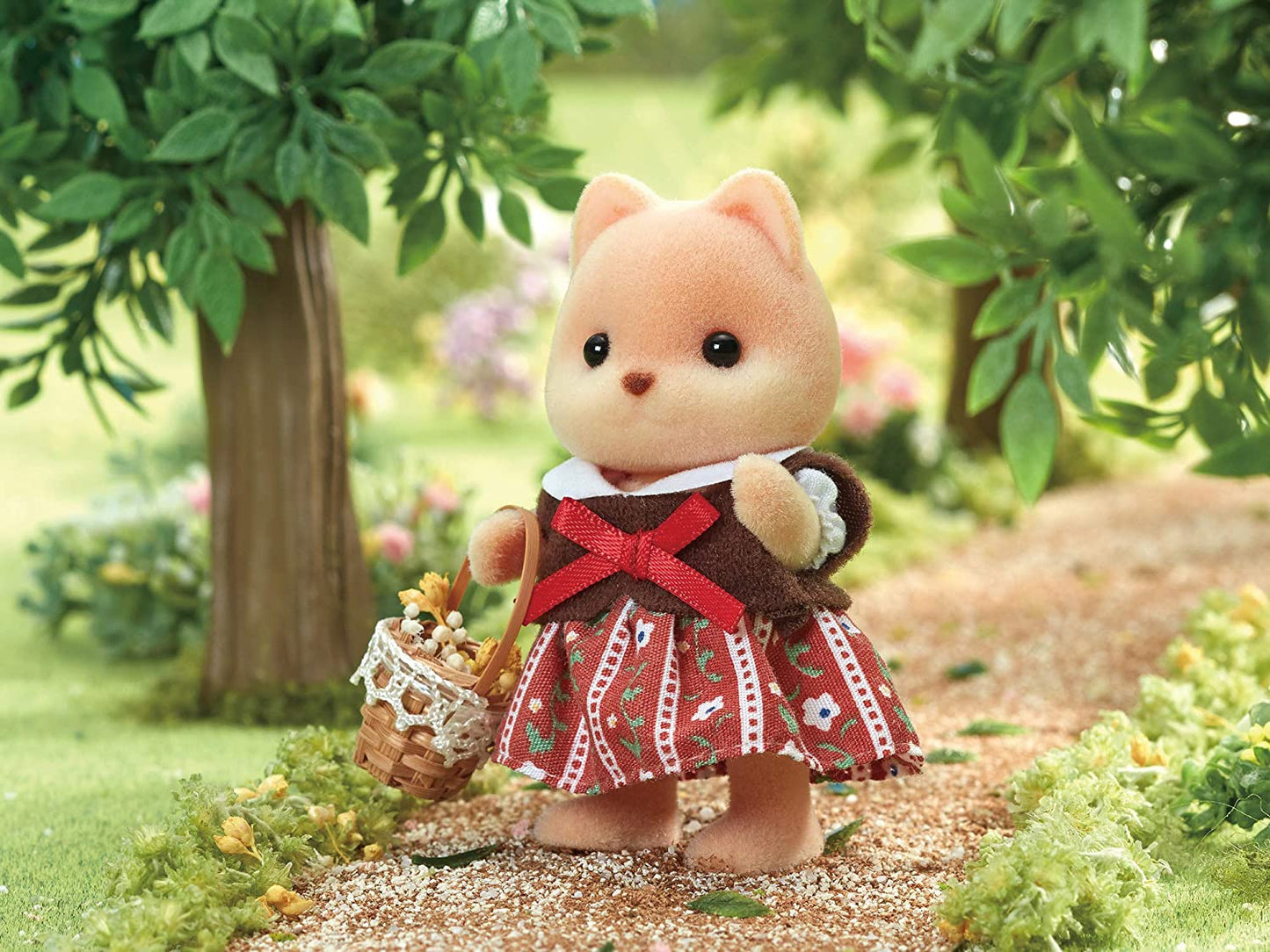 Sylvanian Families 5459 - Estatuetas da família do cachorro caramelo