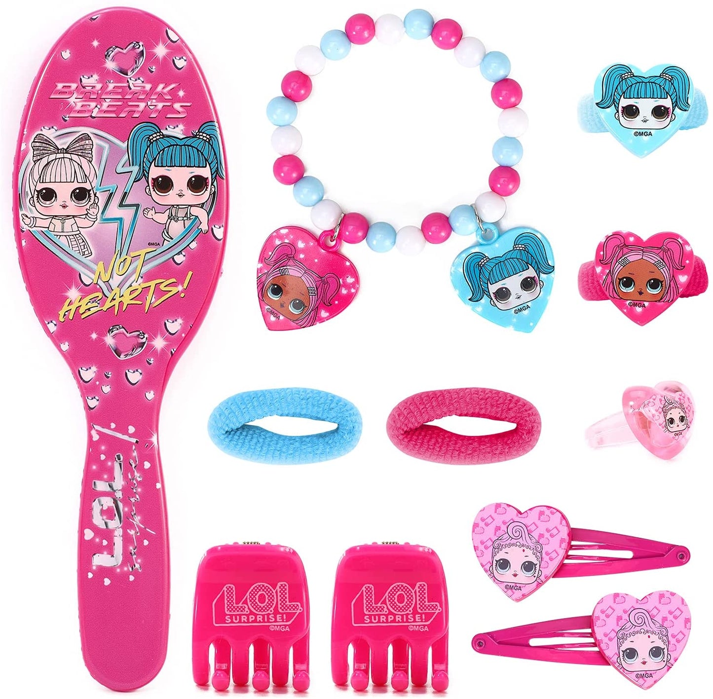 L.O.L Surprise! 11 peças acessórios de cabelo para meninas