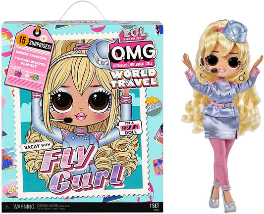 L.O.L. Surprise! 579168EUC LOL OMG World Fashion Doll-Fly