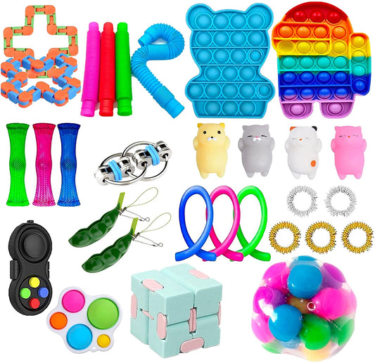 TheGrabberZone - Juego de 30 paquetes para aliviar la ansiedad de TikTok