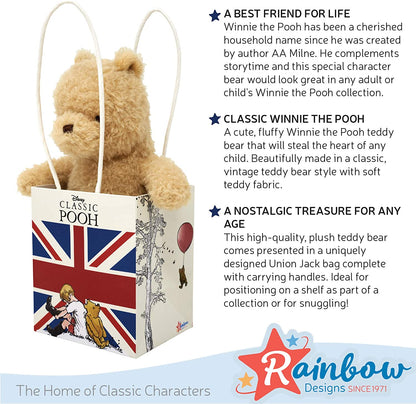 Rainbow Designs - Brinquedo macio oficial do Winnie the Pooh da Disney