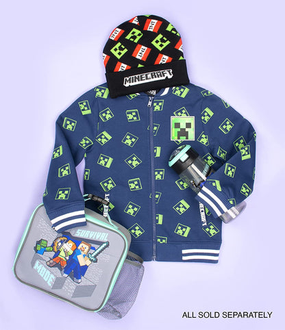 Minecraft crianças Lancheira para - videogame Steve & Alex para Lancheira - de malha Bolso - clipe Alça com de transporte - Minecraft Presentes do - oficial do Mercadoria Minecraft