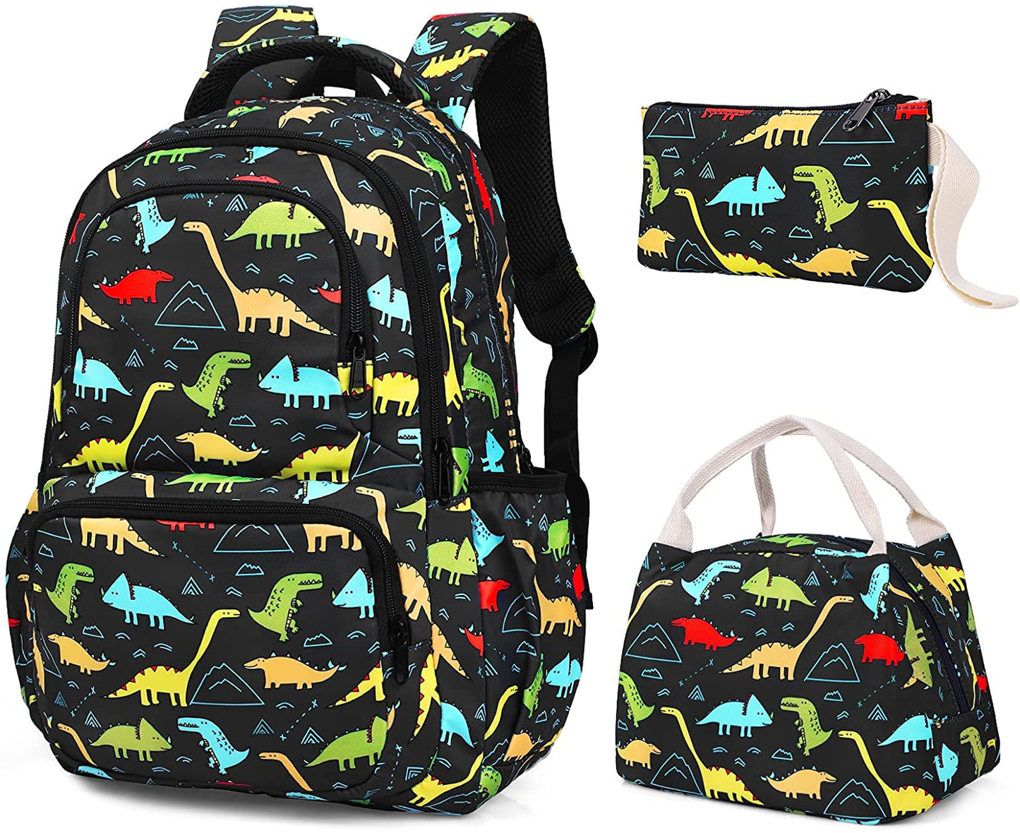SAMIT -  Kit de Mochila Dinossauros 3 peças