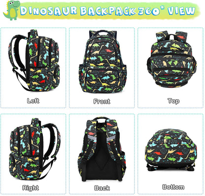SAMIT -  Kit de Mochila Dinossauros 3 peças