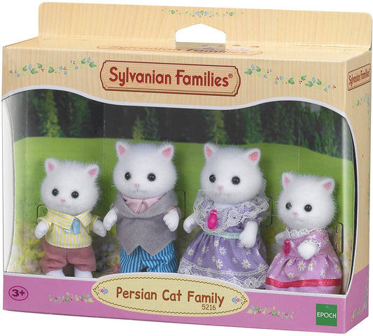 Sylvanian Families - Conjunto de Família de Gato Persa