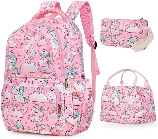 SAMIT -  Mochila de Unicórnio 3 peças