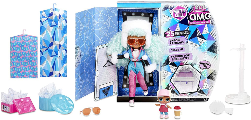 L.O.L. Surprise! O.M.G. Winter Chill Icy Gurl Fashion Doll